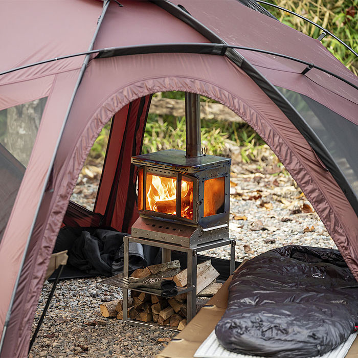 POMOLY Dome X6 Pro | Dome Tent for Camping Family Freestanding Tent Large Round Tent 4-6 Person Hot Tent