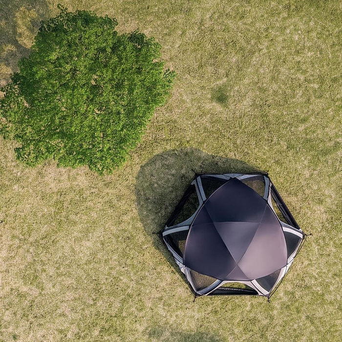 Dome X6 TC | Tetron Cotton Freestanding Camping Hot Tent 4-6P | POMOLY New Arrival 2026