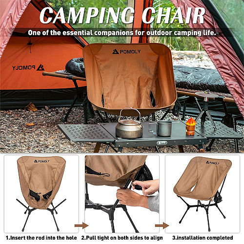POMOLY Lightweight Camping Chair