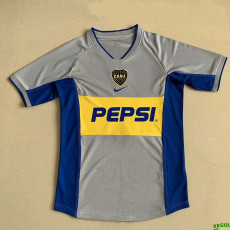 2002 Boca Juniors Away Retro Soccer Jersey