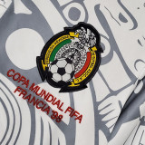 1998 Mexico Away Retro Soccer Jersey (带小字)