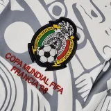 1998 Mexico Away Retro Soccer Jersey (带小字)