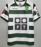 2001-2002 Sporting Lisbon Home Retro Soccer Jersey