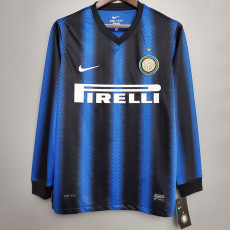 2010-2011 INT Home Long Sleeve Retro Soccer Jersey (长袖)