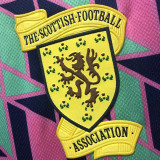 1988-1989 Scotland  Away Retro Soccer Jersey