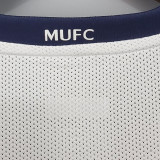 2008-2009 Man Utd  Away White Retro Soccer Jersey