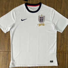 2013 England Home Retro Soccer Jersey