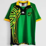 1998 JAMAICA  Away Retro Soccer Jersey