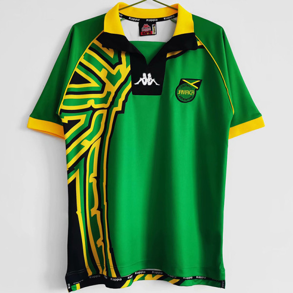1998 JAMAICA  Away Retro Soccer Jersey