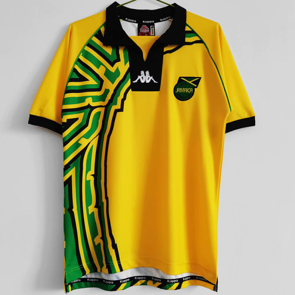 1998 JAMAICA  Home Retro Soccer Jersey