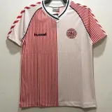 1986 Denmark Away Retro Soccer Jersey