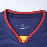 2010 Spain Away Long Sleeve Retro Soccer Jersey(带胸前决赛字) (长袖)