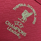 2004-2005 LIV Home Champions Retro Soccer Jersey (前带字)