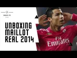 2014-2015 RMA Away Pink Long Sleeve Retro Soccer Jersey
