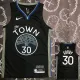 2020 Warriors  CURRY  #30 Black Grey Top Quality Hot Pressing NBA Jersey