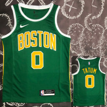 CELTICS TATUM  #0 Green Top Quality Hot Pressing NBA Jersey