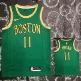 2020 CELTICS IRVING  #11 City Edition Green Top Quality Hot Pressing NBA Jersey