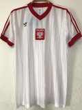 1982 Poland Home Retro Soccer Jersey