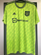 22-23 Man Utd Third Fans  Soccer Jersey