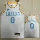 22-23 LAKERS WESTBROOK #0 White Top Quality Hot Pressing NBA Jersey (Retro Logo)