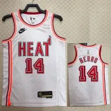 22-23 Heat HERRO #14 White Top Quality Hot Pressing NBA Jersey (Retro Logo)