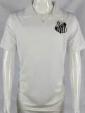 1970 Santos FC White Retro Soccer Jersey