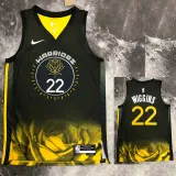 22-23 WARRIORS WIGGINS #22 Black City Edition Top Quality Hot Pressing NBA Jersey
