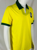1950-1966 Brazil  Home Retro Soccer Jersey