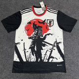 22-23 Japan Special Edition Black White Fans Soccer Jersey (黑武士)