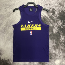 22-23 LAKERS Purple NBA Training  Vest