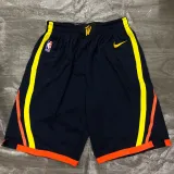 20-21 WARRIORS  Black City Edition Top Quality NBA Pants