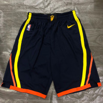 20-21 WARRIORS  Black City Edition Top Quality NBA Pants