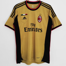 2013-2014  ACM Gold GoalKeeper Retro Soccer Jersey