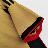 2013-2014  ACM Gold GoalKeeper Retro Soccer Jersey