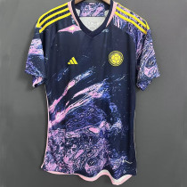 2023 Colombia  Pink Black Fans Soccer Jersey