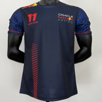 2023 F1 Red Bull #11 Royal Blue Racing Suit (圆领11号)