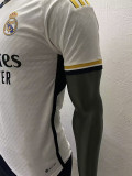 23-24 RMA Home Player Version Soccer Jersey