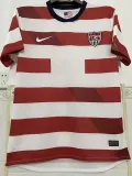 2013 USA Red Retro Soccer Jersey