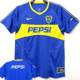 2003-2004 Boca Juniors Home Retro Soccer Jersey