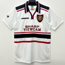 1998 Man Utd Away Retro Soccer Jersey