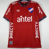 23-24 Club Nacional Red Fans Soccer Jersey