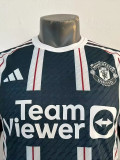 23-24 Man Utd Away Player Version Soccer Jersey