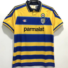 1999-2000 Parma Home Retro Soccer Jersey