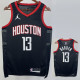 23-24 Rockets HARDEN #13 Black Top Quality Hot Pressing NBA Jersey (Trapeze Edition)飞人版