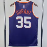 23-24 SUNS DURANT #35 Purple Top Quality Hot Pressing NBA Jersey