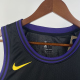 23-24 LAKERS JAMES #6 Black City Edition Top Quality Hot Pressing NBA Jersey