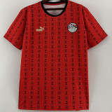 23-24 Egypt Red Fans Soccer Jersey