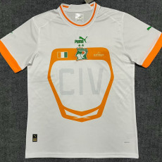22-23 Ivory Coast Away Fans Soccer Jersey (带二星)