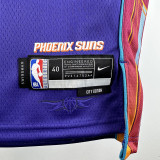 23-24 SUNS BEAL #3 Purple City Edition Top Quality Hot Pressing NBA Jersey