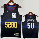 23-24 Nuggets GORDON #50 Black City Edition Top Quality Hot Pressing NBA Jersey
